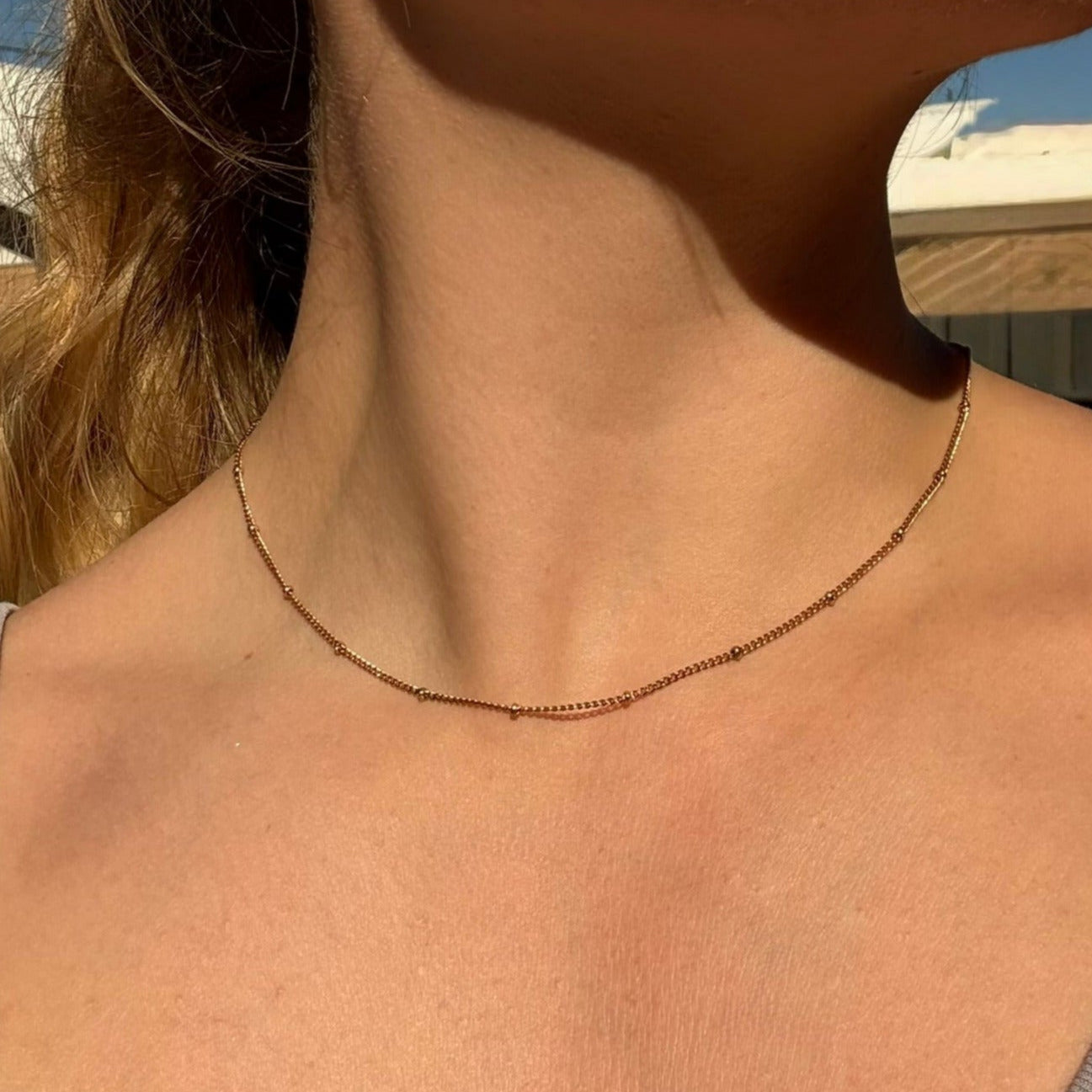 Fine Beaded Choker