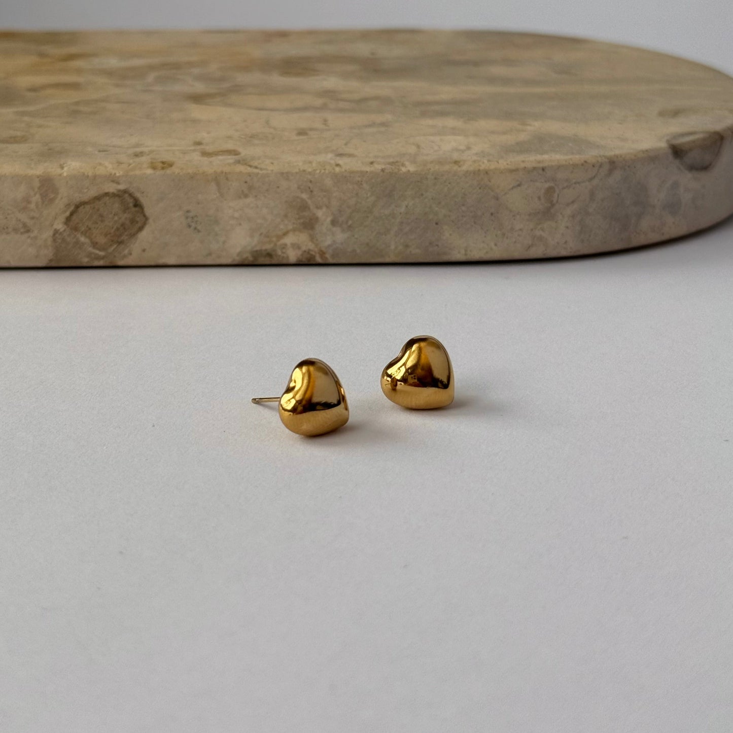 Bubble Heart Earrings