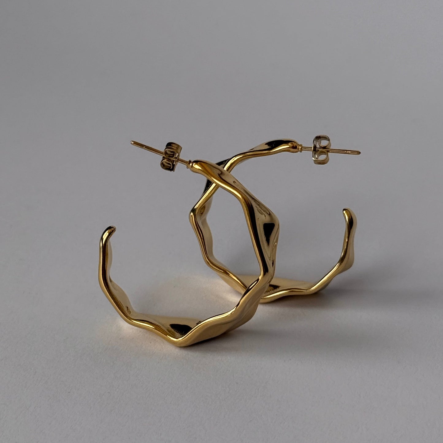 Hammered Hoops