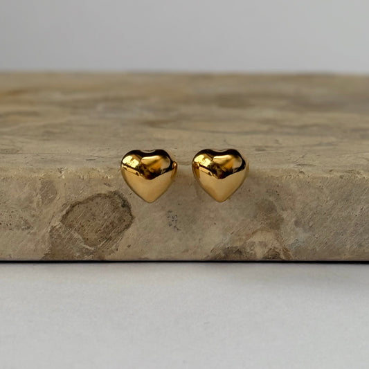 Bubble Heart Earrings